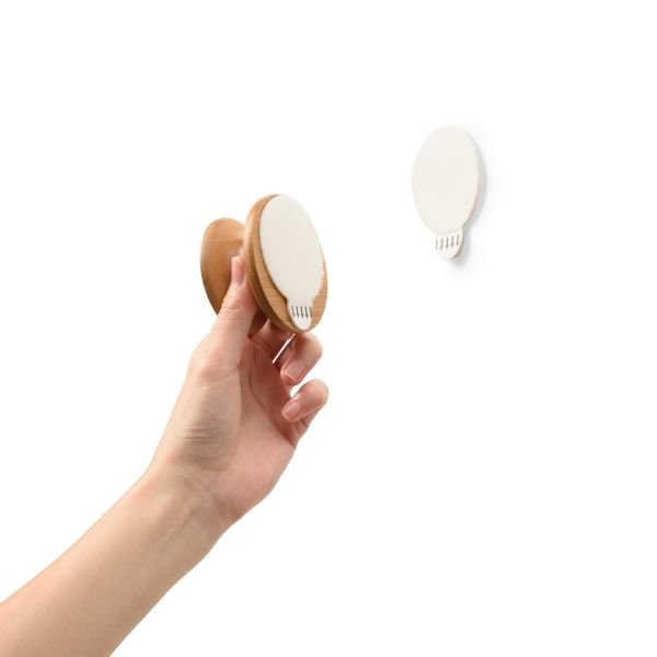 RAN  Natural Bamboo self-adhesive hook06